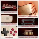 AKNES AYANEO Pocket AIR Mini Retro Handheld Game Console, 4.2" 500 Nits HD Screen (1280x960 LCD, 60Hz), Android 11 Gaming System with Helio G90T, Hall Joystick & Trigger, 3GB+64GB - Retro White