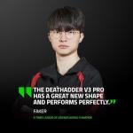 Razer DeathAdder V3 Pro - Lightweight Wireless Ergonomic Esports Mouse (63g Lightweight Design, Focus Pro 30K Optical Sensor, Mouse Switches Gen-3, HyperSpeed Wireless) Black