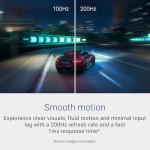 Dell 27 Gaming Monitor - SE2725HG, Full HD (1920x1080), 200Hz, Fast IPS, 1ms, AMD FreeSync Premium, 99% sRGB, VESA (100x100mm), DisplayPort, 2 HDMI, 3 Year Warranty, Black