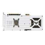 ASUS TUF Gaming GeForce RTX 5070 Ti 16GB GDDR7 BTF White OC Edition Graphics Card (NVIDIA DLSS 4, 3,125-Slot, PCIe 5.0, 3X DisplayPort 2.1b, 2X HDMI 2.1b, GC-HPWR, White, TUF-RTX5070TI-O16G-BTF-WHITE)