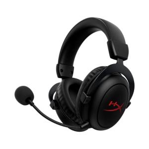 HyperX Cloud II Core Wireless - Gaming headset for PC | DTS Headphone:X spatial audio | Memory foam ear pads | Black | Signature comfort | Up to 80 hours battery life