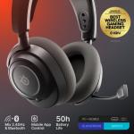 SteelSeries Arctis Nova 7 Wireless Gen 2 - Wireless Gaming Headset for PC - Compatible with PC, PS5, Switch & more - Mobile App Control - 50+ HR with Fast Charge - Mixable 2.4GHz/Bluetooth - Black