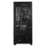 XUM Legend Prebuilt Gaming PC: AMD Ryzen 5 5500, Nvidia Geforce RTX 3050 6GB, 16GB DDR4 RAM, 500GB NVMe SSD, 1TB HDD, 500W PSU 80+ Bronze, aRGB, WiFi 5, Windows 11 Home, Entry Level, Black Case