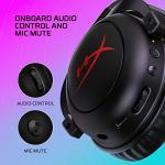 HyperX Cloud II Core Wireless - Gaming headset for PC | DTS Headphone:X spatial audio | Memory foam ear pads | Black | Signature comfort | Up to 80 hours battery life