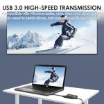 4K HDMI Capture Card, USB 3.0 Video Capture Device for Streaming, Game Recording, Live Broadcasting, Full HD 1080P, Compatible with P-S4, X-box, N-intendo S-witch, DSLR, Camera