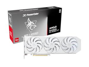 Powercolor Radeon Rx 9060 Xt Hellhound Oc White 16Gb Gddr6/Pci Express 5.0/3310M