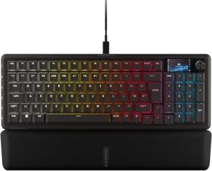 Corsair VANGUARD PRO 96 Wired Hall Effect Magnetic Mechanical Gaming Keyboard – 96% Layout, MGX Hyperdrive Switches, 8000Hz Polling, Rapid Trigger, Virtual Stream Deck, SOCD Flashtap, QWERTY UK