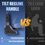 COLAMY Big and Tall Gaming Chair with Footrest 350lbs-Racing Style Computer Gamer PC Chair, Ergonomic High Back, Wide Seat, Reclining Back, 3D Armrest, Headrest and Lumbar Support for Adult, Grey