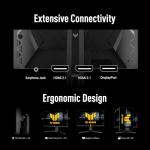 ASUS TUF Gaming Series 5 - VG259QL5A Gaming Monitor – 24.5-inch, Full HD(1920x1080), 200Hz, Fast IPS, ELMB, 0.3ms GTG (min.), Stereo speaker, DisplayWidget Center, Height adjustment