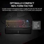 Corsair VANGUARD PRO 96 Wired Hall Effect Magnetic Mechanical Gaming Keyboard – 96% Layout, MGX Hyperdrive Switches, 8000Hz Polling, Rapid Trigger, Virtual Stream Deck, SOCD Flashtap, QWERTY UK