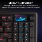 Corsair VANGUARD PRO 96 Wired Hall Effect Magnetic Mechanical Gaming Keyboard – 96% Layout, MGX Hyperdrive Switches, 8000Hz Polling, Rapid Trigger, Virtual Stream Deck, SOCD Flashtap, QWERTY UK