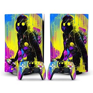 YANHAO PS5 Skin - Anime Console & Controller Vinyl Cover Skins Wraps for Disc Version