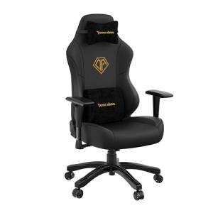 Anda Seat Phantom 3 Gaming Chair - Reclining Video Game Chairs, Ergonomic Gaming Chair, Neck & Lumbar Back Support for Home & Office Desk - Large Premium Black PVC Leather Gamer Chairs for Adults