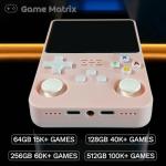 R36S Retro Handheld Video Game Console – up to 512GB, 100K Classic Games, Dual RAM Chips, 3.5" HD Screen, Linux OS, Fast Dispatch, QC Verified