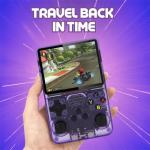 XIAOBAN Retroblast Console, Retroblast Two-Player Retro Blast 20000 Console, Retro Handheld Game, 3.5in HD Handheld Game Consoles, Game Boy Portable Video Game Consoles