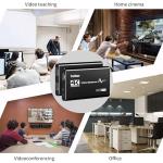 VANTISAN 4K Video Capture Card, HDMI Video Capture Device with Audio+Mic, USB 3.0 Capture Card Support Full HD 1080P 60fps for Streaming/PS5 Game/Camera