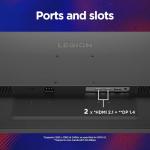 Lenovo Legion 27-10 Gaming Monitor | FHD, 240 Hz, IPS, 0.5ms, 16:9 | VESA Adaptive Sync | VESA mount 100mm | Tilt |Raven Black