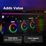 Lenovo Legion 27-10 Gaming Monitor | FHD, 240 Hz, IPS, 0.5ms, 16:9 | VESA Adaptive Sync | VESA mount 100mm | Tilt |Raven Black