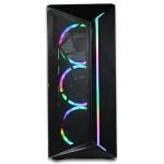 XUM CMP 510 Gaming PC Ryzen 5 5600G, Radeon Vega 7 Graphics, 16GB DDR4 RAM, 256GB NVMe SSD, 1TB HDD, 500W PSU 80+ Bronze, aRGB, WiFi 5, Windows 11 Home, Entry Level, Black Case