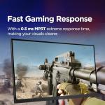 Lenovo Legion 27-10 Gaming Monitor | FHD, 240 Hz, IPS, 0.5ms, 16:9 | VESA Adaptive Sync | VESA mount 100mm | Tilt |Raven Black