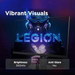 Lenovo Legion 27-10 Gaming Monitor | FHD, 240 Hz, IPS, 0.5ms, 16:9 | VESA Adaptive Sync | VESA mount 100mm | Tilt |Raven Black