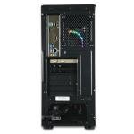 XUM CMP 510 Gaming PC Ryzen 5 5600G, Radeon Vega 7 Graphics, 16GB DDR4 RAM, 256GB NVMe SSD, 1TB HDD, 500W PSU 80+ Bronze, aRGB, WiFi 5, Windows 11 Home, Entry Level, Black Case