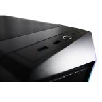 XUM CMP 510 Gaming PC Ryzen 5 5600G, Radeon Vega 7 Graphics, 16GB DDR4 RAM, 256GB NVMe SSD, 1TB HDD, 500W PSU 80+ Bronze, aRGB, WiFi 5, Windows 11 Home, Entry Level, Black Case