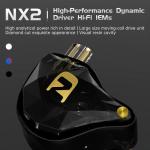 CCA ND NX2 in Ear Monitorm, HiFi IEM Earphones, Deep Bass Sound in Ear Headphones, Clear Sound Gaming Earbuds with Detachable Cable
