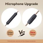 Yinyoo KBEAR MONKIE K01 Wired Gaming Earbuds,1DD Lightweight Gaming In Ear Monitor with 3.5mm Plug, HIFI Immersive Bass in Ear Headphones Wired Earphones Compatible with PC,PS5, Xbox,Switch