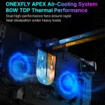 WEELIAO OneXFly Apex Portable Handheld Gaming PC with AMD Ryzen AI Max+ 395 CPU, AMD Radeon 8060S GPU, 8-inch 120Hz Display, Air Cooling for AAA PC Games, Windows 11 Handheld (64GB+2TB)