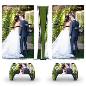 Custom Vinyl Skin Sticker Decal Cover for PS5 Slim Digital Edition Console and Controller Custom PS5 Slim Cover Skin