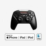 SteelSeries Nimbus+ iOS Wireless Gaming Controller - iPhone, iOS, iPad, Apple TV - 50+ Hour Battery Life - Official Apple-licensed wireless connectivity - Included iPhone mount