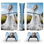 Custom Vinyl Skin Sticker Decal Cover for PS5 Slim Digital Edition Console and Controller Custom PS5 Slim Cover Skin