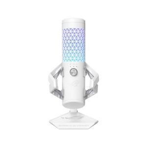 ASUS ROG Carnyx USB Gaming Microphone (25mm condenser capsule, 192kHz/24-bit, cardioid, high-pass filter, built-in pop filter, metal shock mount, one-touch mute, USB, Aura Sync RGB)- Black