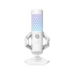 ASUS ROG Carnyx USB Gaming Microphone (25mm condenser capsule, 192kHz/24-bit, cardioid, high-pass filter, built-in pop filter, metal shock mount, one-touch mute, USB, Aura Sync RGB)- Black