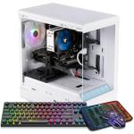 ZER-LON Gaming PC Desktop Computer, Core I7 up to 3.9GHz, Radeon RX 560 4GB GDDR5, 16G DDR3 RAM, 512GB NVME SSD, WiFi 5.0, Prebuilt Gaming PC Tower Computer with 5 RGB Fan