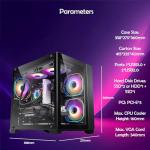 ionz Gaming PC - Desktop Computer | Intel i5-12400F | Nvidia RTX 5060 | 16GB RGB RAM | 1TB NVMe SSD | 500W 80+ PSU - WIFI | Windows 11 | (KZ-900, Black)