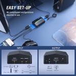 FIFINE Video Capture Card for Audio Video， Live Streaming, Gaming, HD 1080 60fps，4K HDMI, Compatible with PS4/Windows/Mac OS/Switch/Xbox-V3