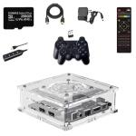 Retro Gaming Console with 256GB Storage and 50,000+ Games, Includes 2 Wireless Controllers, Compatible with Classic Systems, Ideal for Adult Entertainment