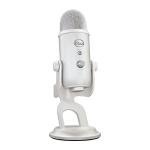Logitech for Creators 988-000533 Gaming Microphone, G Blue Yeti USB Gaming Microphone, Computer Mic, Streamlabs Themes, Off White