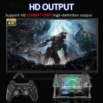 Retro Gaming Console with 256GB Storage and 50,000+ Games, Includes 2 Wireless Controllers, Compatible with Classic Systems, Ideal for Adult Entertainment