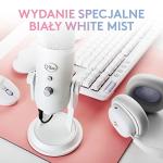 Logitech for Creators 988-000533 Gaming Microphone, G Blue Yeti USB Gaming Microphone, Computer Mic, Streamlabs Themes, Off White