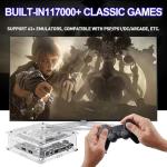 Retro Gaming Console with 256GB Storage and 50,000+ Games, Includes 2 Wireless Controllers, Compatible with Classic Systems, Ideal for Adult Entertainment