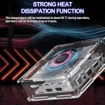 Retro Gaming Console with 256GB Storage and 50,000+ Games, Includes 2 Wireless Controllers, Compatible with Classic Systems, Ideal for Adult Entertainment