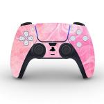 PlayVital Psychedelic Pink Full Set Skin Decal for ps5 Console Disc Edition,Sticker Vinyl Decal Cover for ps5 Controller & Charging Station & Headset & Media Remote