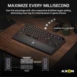 Corsair VANGUARD 96 Wired Mechanical Gaming Keyboard – 96% Layout, MLX Plasma Linear Switches, 8000Hz Polling, LCD Display, Virtual Stream Deck, G-Keys, SOCD Flashtap, QWERTY UK – Black