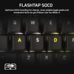 Corsair VANGUARD 96 Wired Mechanical Gaming Keyboard – 96% Layout, MLX Plasma Linear Switches, 8000Hz Polling, LCD Display, Virtual Stream Deck, G-Keys, SOCD Flashtap, QWERTY UK – Black