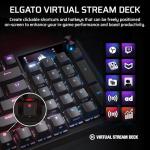 Corsair VANGUARD 96 Wired Mechanical Gaming Keyboard – 96% Layout, MLX Plasma Linear Switches, 8000Hz Polling, LCD Display, Virtual Stream Deck, G-Keys, SOCD Flashtap, QWERTY UK – Black