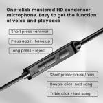 Yeabomy Qkz ak6 Gaming Earbuds with mic,Universal 3.5mm HiFi Sport Headphones in Ear Earphone for Running with Microphone Headset Music Earbuds (with mic, Black)