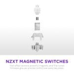 NZXT Function Elite MiniTKL Magnetic RGB Gaming Keyboard - Adjustable Actuation, Dual-Rail Hall Effect Switches, Rapid Trigger, 8K Polling - Enhanced Typing Sound & Feel - UK English Layout - Black